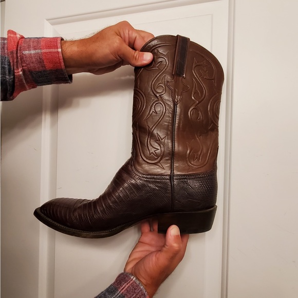 Lucchese Boots Mens size 12E - Picture 8 of 15